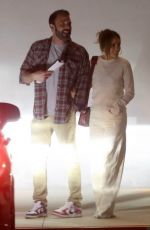 JENNIFER LOPEZ and Ben Affleck Night Out in Los Angeles 01/28/2024