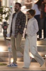 JENNIFER LOPEZ and Ben Affleck Night Out in Los Angeles 01/28/2024