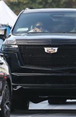 JENNIFER LOPEZ and Ben Affleck Out Driving in Los Angeles 01/18/2024
