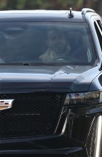 JENNIFER LOPEZ and Ben Affleck Out Driving in Los Angeles 01/18/2024