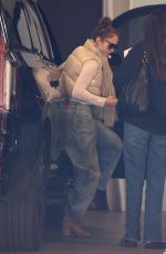 JENNIFER LOPEZ Arrives at a Business Building in West Hollywood 01/08/2024