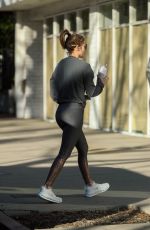 JENNIFER LOPEZ Arrives at a Gym in Los Angeles 01/30/2024