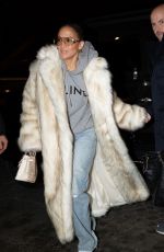 JENNIFER LOPEZ Arrives in Paris 01/21/2024