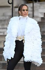 JENNIFER LOPEZ at Schiaparelli Haute Couture SS24 Show at Paris Fashion Week 01/22/2024