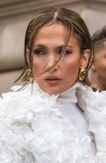 JENNIFER LOPEZ at Schiaparelli Haute Couture SS24 Show at Paris Fashion Week 01/22/2024