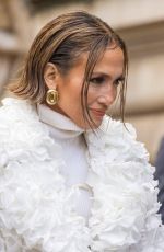 JENNIFER LOPEZ at Schiaparelli Haute Couture SS24 Show at Paris Fashion Week 01/22/2024