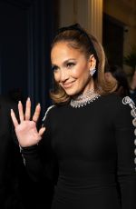 JENNIFER LOPEZ Leaves Valentino Fashion Show in Paris 01/24/2024