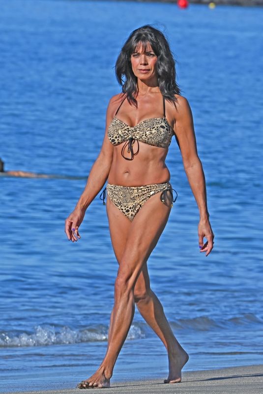 JENNY POWELL in Bikini at a Beach in Spain 01/03/2024