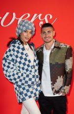 JESSICA AIDI at Louis Vuitton FW24 Men’s Collection Fashion Show in Paris 01/16/2024