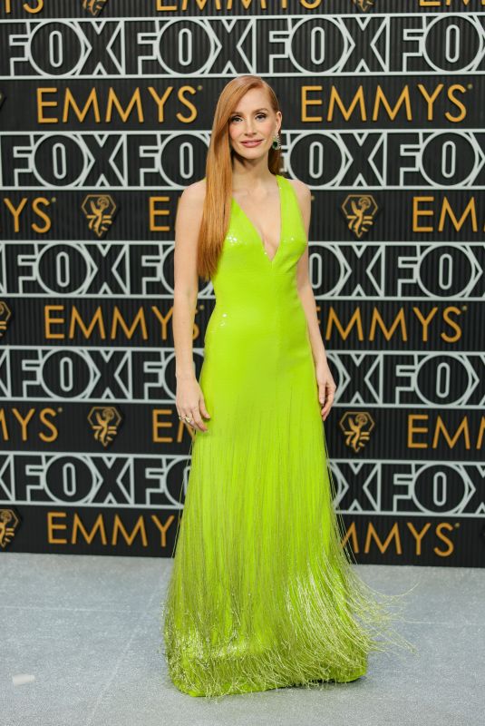 JESSICA CHASTAIN at 75th Primetime Emmy Awards in Los Angeles 01/15/2024