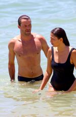 JESSICA GOMES in Swimsuit at Chinamans Beach in Sydney 01/13/2024
