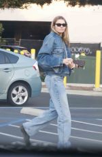 JESSICA HART in Double Denim Out Shopping in Los Feliz 01/05/2024