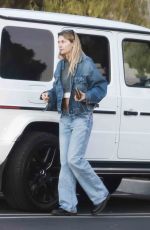 JESSICA HART in Double Denim Out Shopping in Los Feliz 01/05/2024