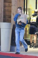 JESSICA HART in Double Denim Out Shopping in Los Feliz 01/05/2024