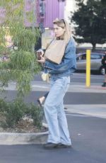 JESSICA HART in Double Denim Out Shopping in Los Feliz 01/05/2024