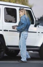 JESSICA HART in Double Denim Out Shopping in Los Feliz 01/05/2024