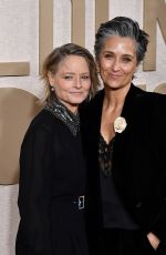 JODIE FOSTER and ALEXANDRA HEDISON at 81st Annual Golden Globe Awards in Los Angeles 01/07/2024