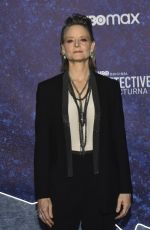 JODIE FOSTER at Blue Carpet for TV Series Premiere by HBO True Detective: Night Country at Cineteca Nacional in Mexico City 01/11/2024