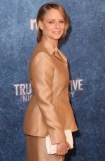 JODIE FOSTER at True Detective: Night Country Premiere at Paramount Pictures Studios in Hollywood 01/09/2024
