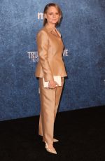 JODIE FOSTER at True Detective: Night Country Premiere at Paramount Pictures Studios in Hollywood 01/09/2024
