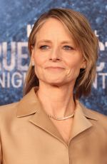 JODIE FOSTER at True Detective: Night Country Premiere at Paramount Pictures Studios in Hollywood 01/09/2024