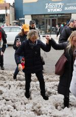 JODIE FOSTER Out at Sundance 2024 in Park City 01/19/2024