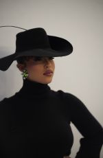 JORDYN WOODS Arriveas atViktor & Rolf Haute Couture Show in Paris 01/24/2024