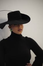 JORDYN WOODS Arriveas atViktor & Rolf Haute Couture Show in Paris 01/24/2024