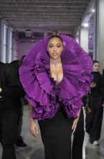 JORDYN WOODS Arrives at Robert Wun Fashion Show in Paris 01/25/2024