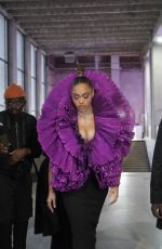 JORDYN WOODS Arrives at Robert Wun Fashion Show in Paris 01/25/2024