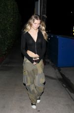 JOSIE CANSECO Leaves SHOREbar in Santa Monica 01/25/2024