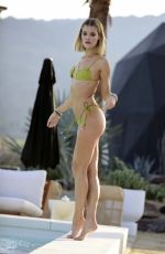 JOY CORRIGAN in Bikini at a Photoshoot in Palm Springs 01/18/2024
