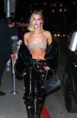 JOY CORRIGAN Night Out at Cipriani in Beverly Hills 01/23/2024