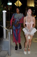 JULIA FOX Night Out with Friends in Miami 01/03/2024