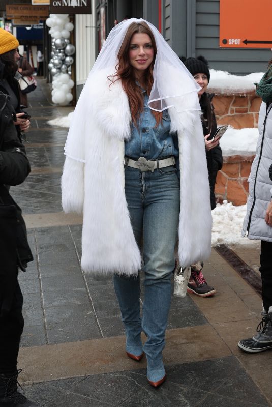 JULIA FOX Out at Sundance 2024 in Park City 01/19/2024