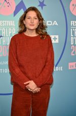 JULIA PIATON at Heureux Gagnants Screening at 27th Alpe d Huez Film Festival 01/17/2024