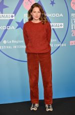 JULIA PIATON at Heureux Gagnants Screening at 27th Alpe d Huez Film Festival 01/17/2024