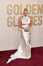 JULIA SCHLAEPFER at 81st Annual Golden Globe Awards in Los Angeles 01/07/2024