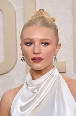 JULIA SCHLAEPFER at 81st Annual Golden Globe Awards in Los Angeles 01/07/2024