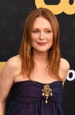 JULIANNE MOORE at 2024 Critics Choice Awards in Santa Monica 01/14/2024