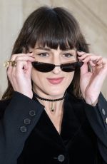 JULIETTE ARMANET at Christian Dior Haute Couture SS24 Show at Paris Fashion Week 01/22/2024