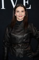 JULIETTE BINOCHE at Giorgio Armani Prive Haute Couture Spring/Summer 2024 Show at Paris Fashion Week 01/22/2024