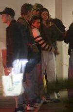 KAIA GERBER and Austin Butler with Her Parents CINDY CRAWFORD and Rande Gerber in Los Angeles 01/03/2024