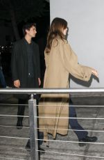 KAIA GERBER Leaves WME with a Friend in Beverly Hills 01/22/2024