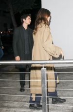 KAIA GERBER Leaves WME with a Friend in Beverly Hills 01/22/2024
