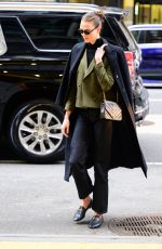 KARLIE KLOSS Out and About in New York 01/30/2024