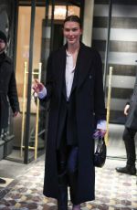 KARLIE KLOSS Out and About in Paris 01/21/2024