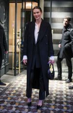 KARLIE KLOSS Out and About in Paris 01/21/2024