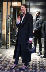 KARLIE KLOSS Out and About in Paris 01/21/2024