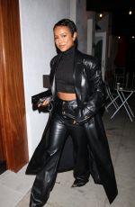 KARRUECHE TRAN Out for Dinner with Friends in Beverly Hills 01/10/2024